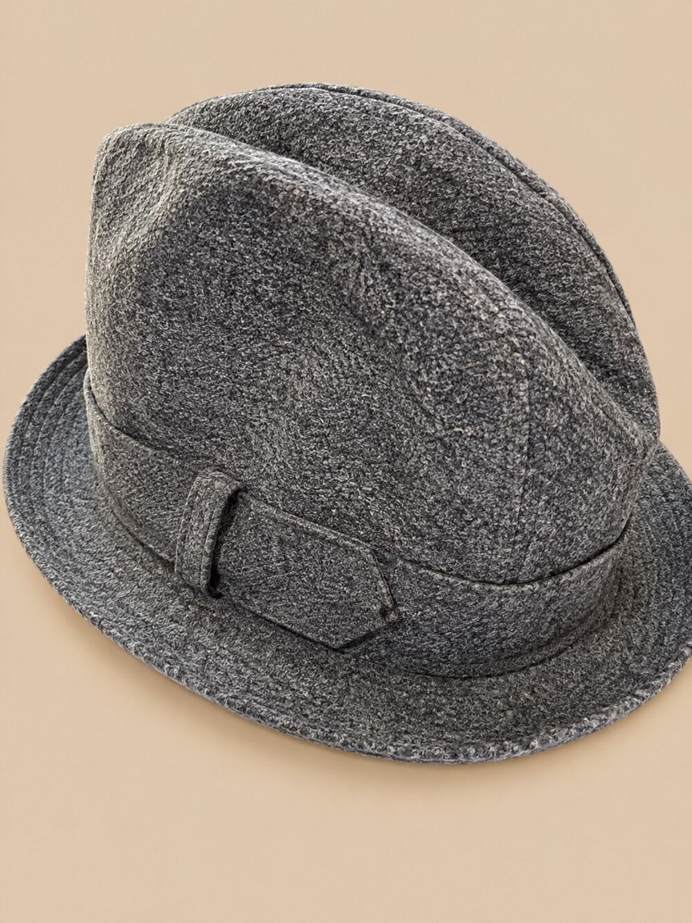 Vintage Biltmore Gadabout Gray Tweed Fedora Hat